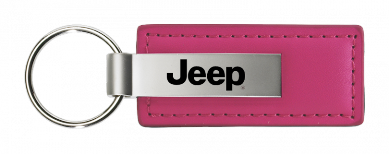 Jeep Leather Key Chain Fob - Official Licensed