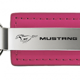 Ford Mustang Leather Key Chain Fob - Official Licensed