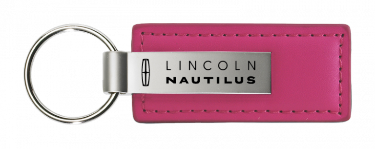 Lincoln Nautilus Leather Key Chain Fob - Official Licensed