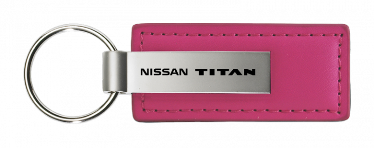 Nissan Titan Leather Key Chain Fob - Official Licensed