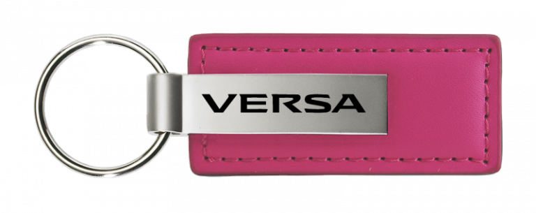 Nissan Versa Leather Key Chain Fob - Official Licensed