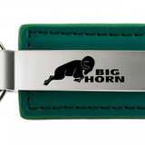 RAM Big Horn Leather Key Chain Fob -Official Licensed