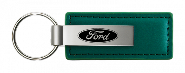 Ford Leather Key Chain Fob - Official Licensed