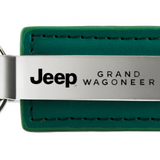 Jeep Grand Wagoneer Leather Key Chain Fob - Official Licensed