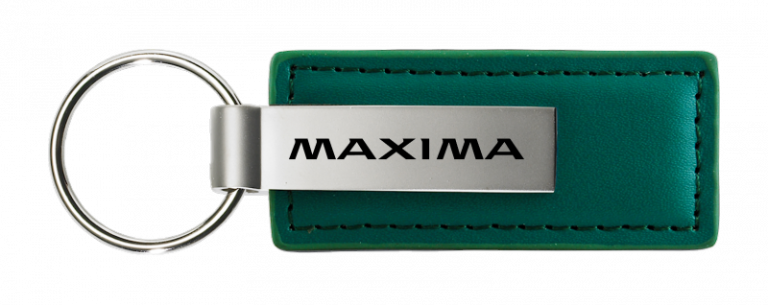 Nissan Maxima Leather Key Chain Fob - Official Licensed