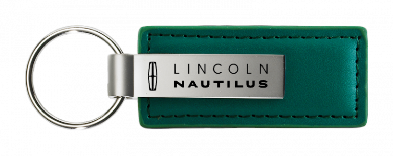 Lincoln Nautilus Leather Key Chain Fob - Official Licensed