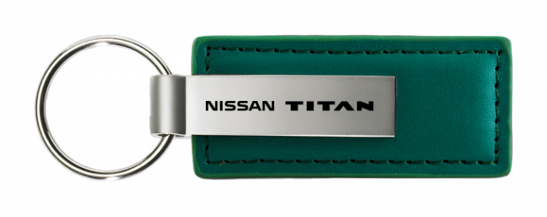 Nissan Titan Leather Key Chain Fob - Official Licensed