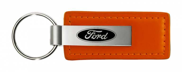 Ford Leather Key Chain Fob - Official Licensed