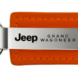 Jeep Grand Wagoneer Leather Key Chain Fob - Official Licensed