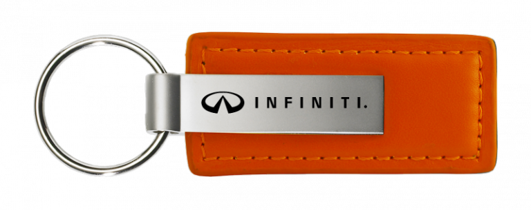 Infiniti Leather Key Chain Fob - Official Licensed