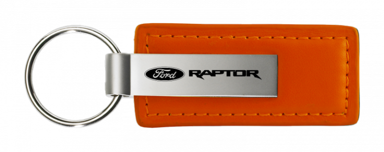 Ford Raptor Leather Key Chain Fob - Official Licensed