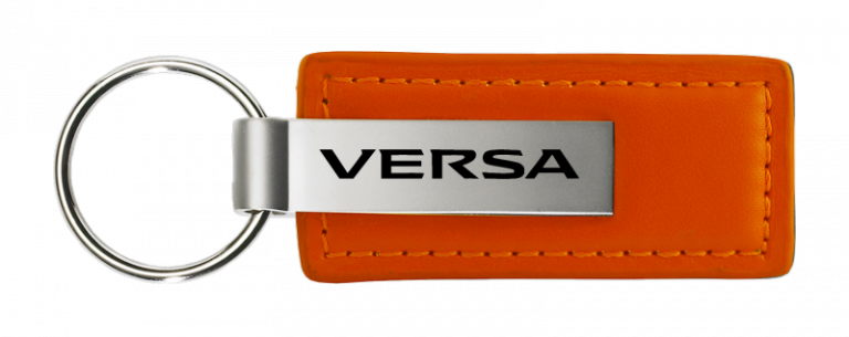 Nissan Versa Leather Key Chain Fob - Official Licensed