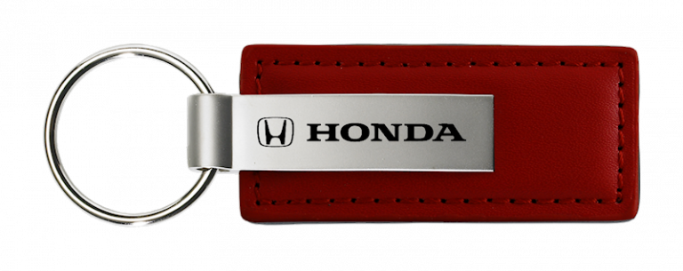 Honda Leather Key Chain Fob - Official Licensed