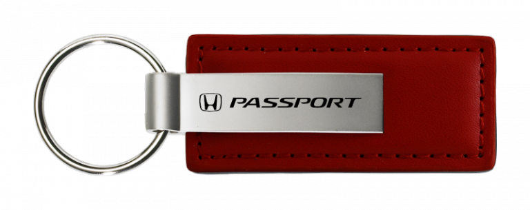 Honda Passport Leather Key Chain Fob - Official Licensed