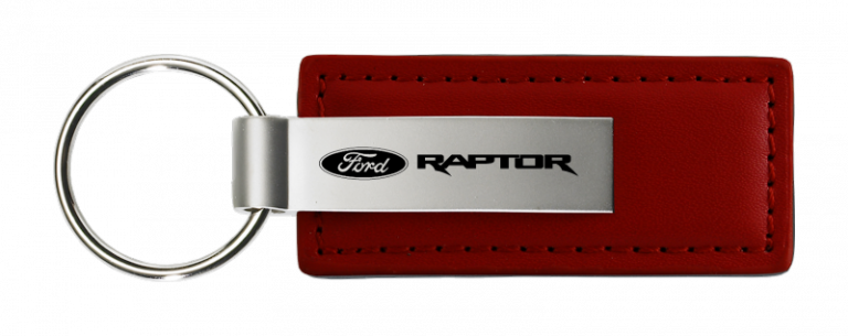 Ford Raptor Leather Key Chain Fob - Official Licensed