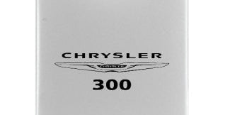 Chrysler 300 Duo Leather / Chrome Key Chain Fob - Official Licensed