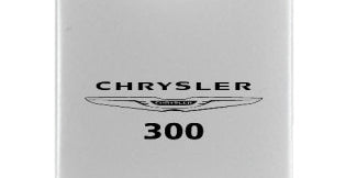 Chrysler 300 Duo Leather / Chrome Key Chain Fob - Official Licensed