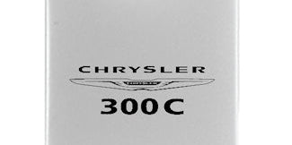 Chrysler 300C Duo Leather / Chrome Key Chain Fob - Official Licensed