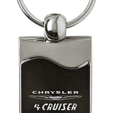 Chrysler PT Cruiser Rectangular Wave Key Chain Fob - Official Licensed