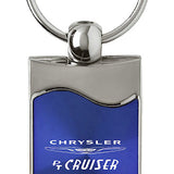 Chrysler PT Cruiser Rectangular Wave Key Chain Fob - Official Licensed