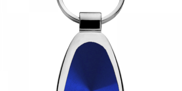 Big Horn Teardrop Key Chain Fob - Black - Official Licensed