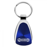 Ram Longhorn Laramie Teardrop Key Chain Fob - Official Licensed