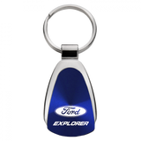 Ford Explorer Teardrop Key Chain Fob - Official Licensed