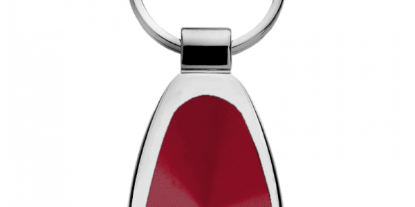 Big Horn Teardrop Key Chain Fob - Black - Official Licensed