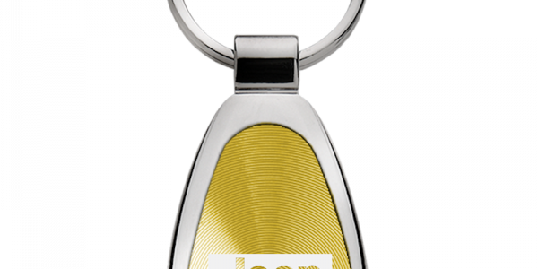 Jeep Grill Teardrop Key Chain Fob - Official Licensed