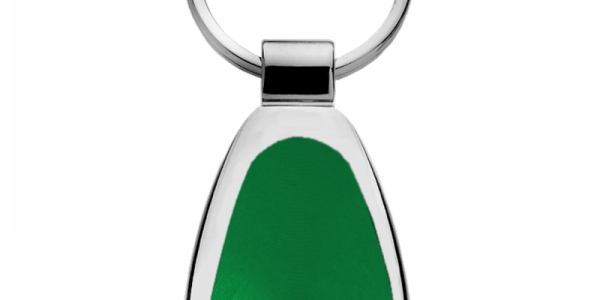 Big Horn Teardrop Key Chain Fob - Black - Official Licensed