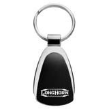 Ram Longhorn Laramie Teardrop Key Chain Fob - Official Licensed