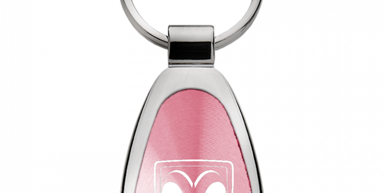 Ram Head Teardrop Key Chain Fob -Official Licensed