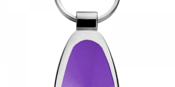 Big Horn Teardrop Key Chain Fob - Black - Official Licensed