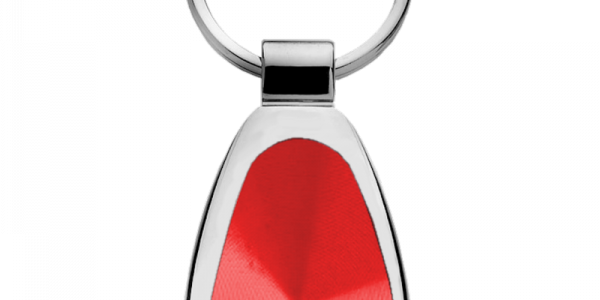 Big Horn Teardrop Key Chain Fob - Black - Official Licensed