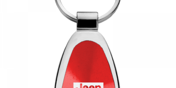 Jeep Gladiator Teardrop Key Chain Fob - Official Licensed