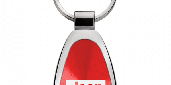 Jeep Grill Teardrop Key Chain Fob - Official Licensed