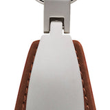 RAM Longhorn Laramie Leather Teardrop Key Chain Fob - Official Licensed