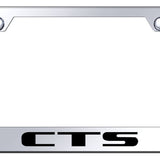 Cadillac CTS Standard License Plate Frame - Laser Etched - Official Licensed