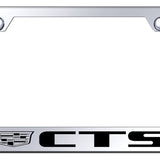 Cadillac CTS 2014 Standard License Plate Frame - Laser Etched - Official Licensed