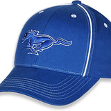 Ford Mustang Logo Baseball Cap Car Racing Hat Blue Officially License