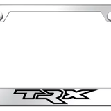 Ram TRX Mirrored Chrome Stainless Steel License Plate Frame Official Licensed