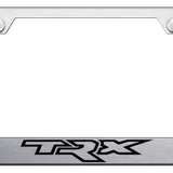 Ram TRX Laser Etched Logo Brushed Finish License Plate Frame Official Licensed