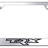 Ram TRX Laser Etched Logo Mirrored Chrome License Plate Frame Official Licensed